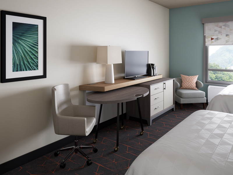 Holiday Inn Express H4 Custom Design Hotel Furniture